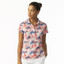 Daily Sports Flair Vivid Short Sleeve Woman's Polo Shirt - Coral