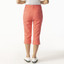 Daily Sports Lyric Woman's Golf Capri - Coral