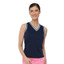 Belyn Key Varsity Shell Sleeveless Women's Golf Shirt -  Melon
