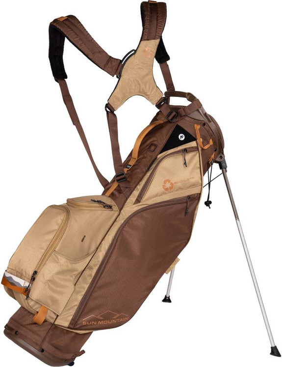 Sun Mountain 2023 Eco-lite Stand Golf Bag - Java-coyote-pecan