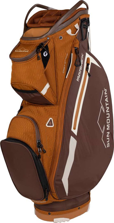 Sun Mountain 2023 Maverick Cart Golf Bag - Java-pecan-beach