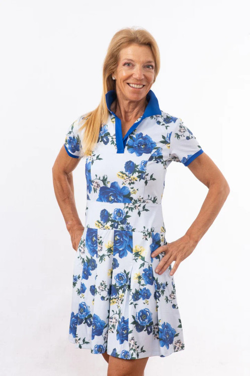 Scratch Seventy Beth Ann Women's Golf  Dress - Floral