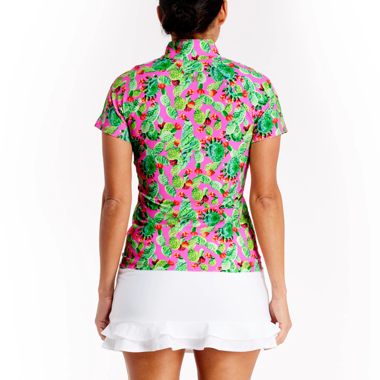 TZU TZU Sport Lucy Women's Golf Top  - Sedona