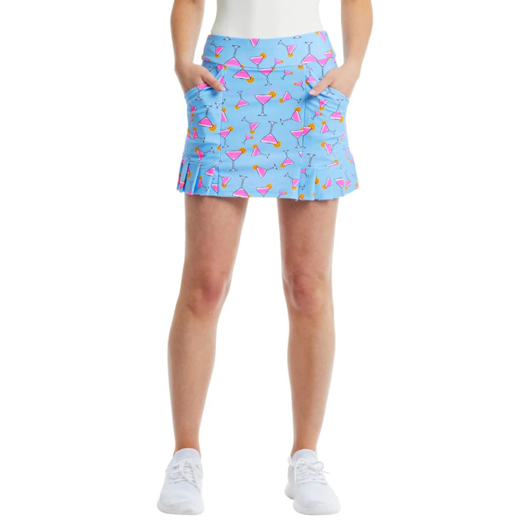 TZU TZU Sport Kenley Women's Golf Skort - Cosmo