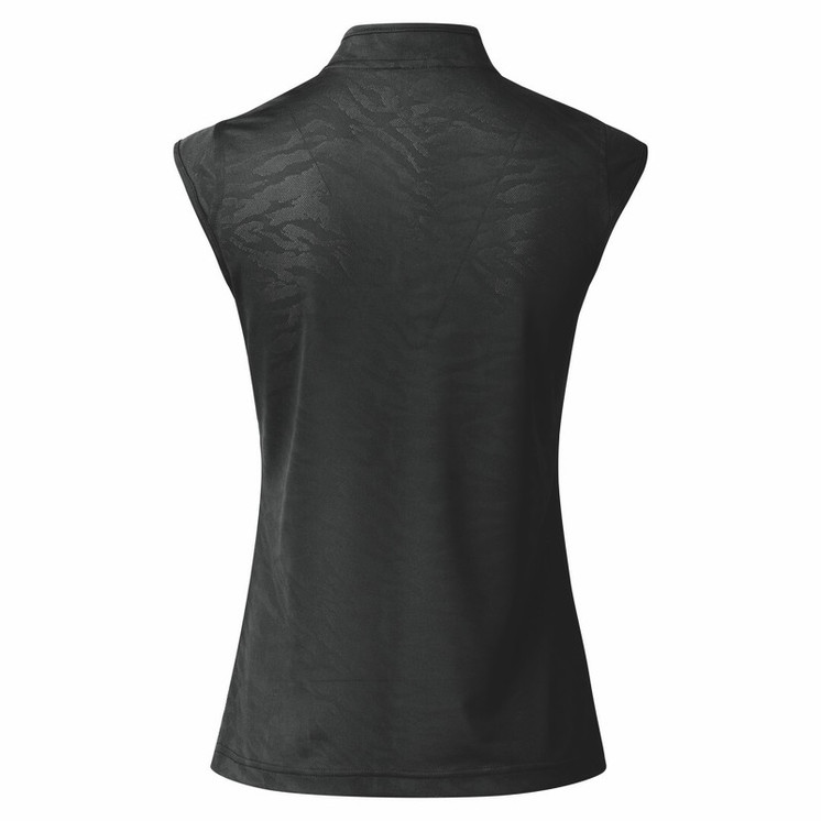 Daily Sports Ajaccio Sleeveless Woman's Golf Shirt - Black