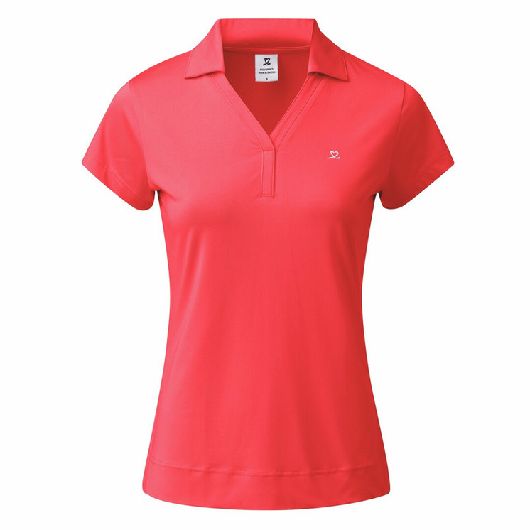 Daily Sports Anzio Mandarine Cap Sleeve Woman's Polo Shirt - Pink