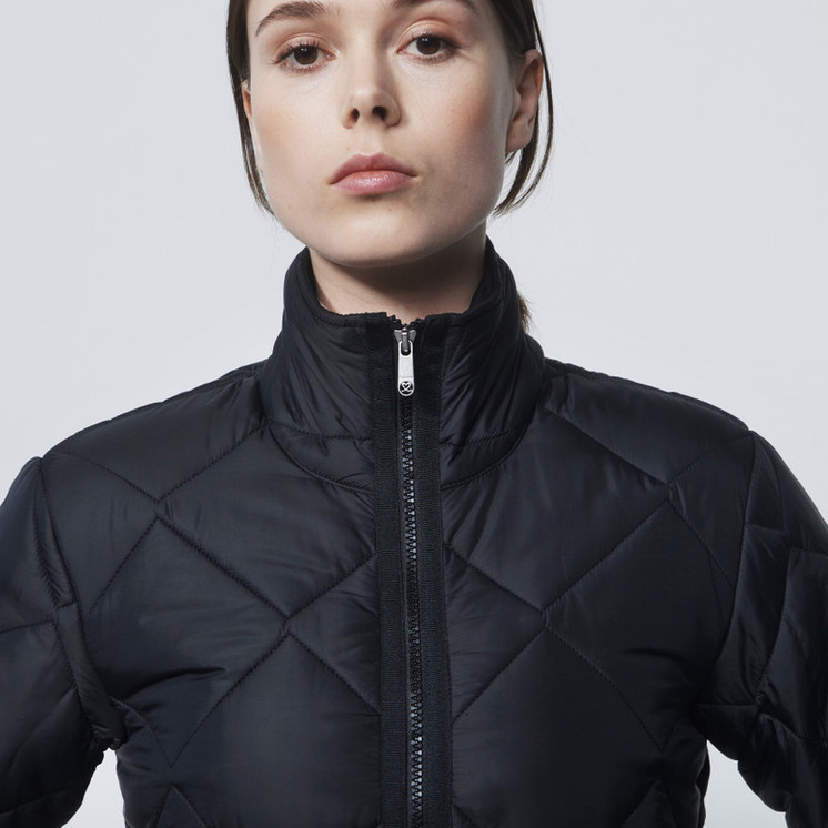 Daily Sports Lightly Padded Quilted Jacket - Black