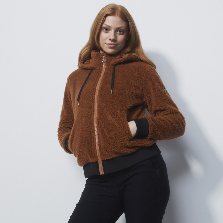 Daily Sports Lined Hooded Jacket - Cinnamon