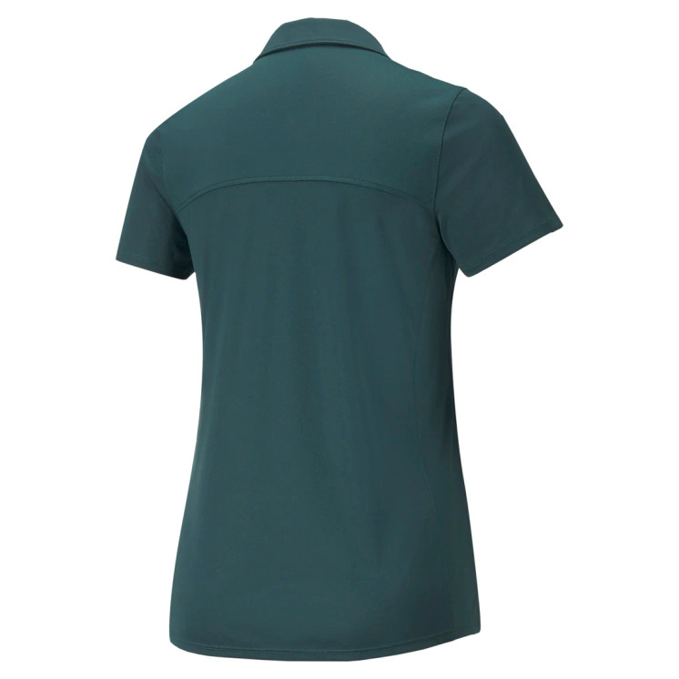 Puma Women's Gamer Short Sleeve Golf Polo -  Ponderosa Pine