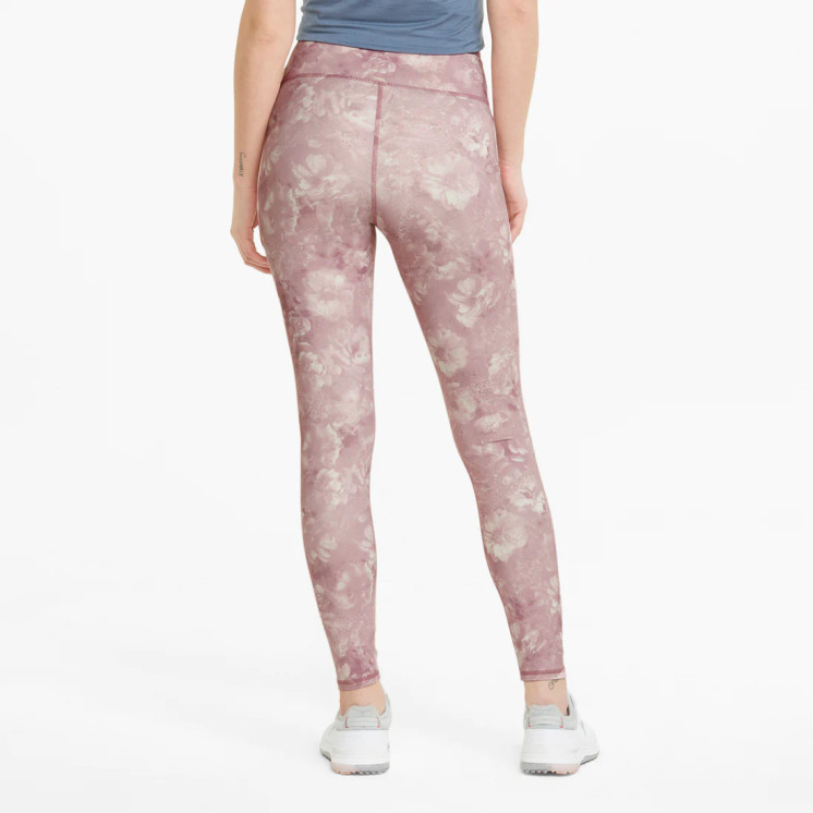 Puma Women's Printed Tights Golf Pants - Pale Grape