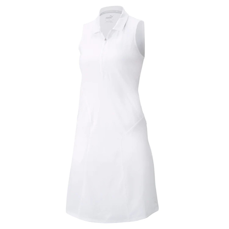 Puma Women's Cruise Golf Dress - Bright White