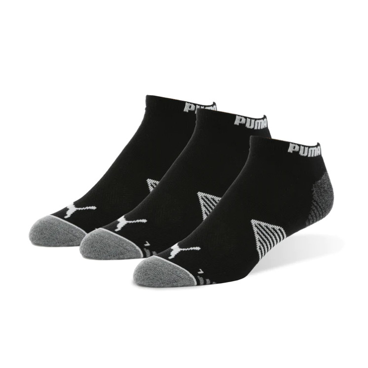 Puma Women's Essential Low Cut 3 Pair Pack Golf Socks - Puma Black