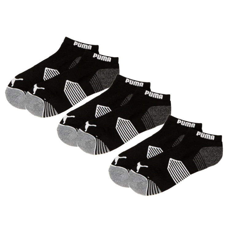 Puma Women's Essential Low Cut 3 Pair Pack Golf Socks - Puma Black
