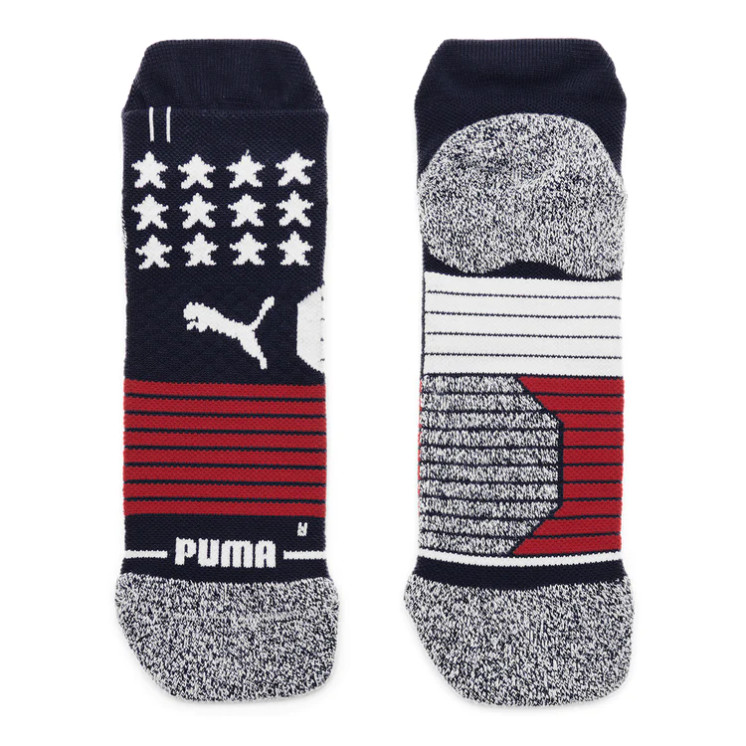 Puma Women's Tech Single Tab Golf Socks - Navy Blazer / Ski Patrol