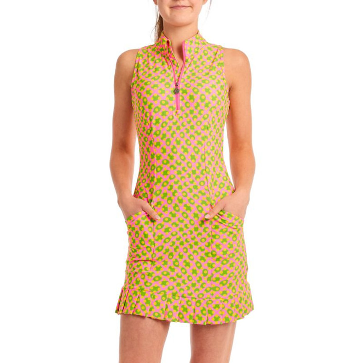 TZU TZU Shiloh Women's Golf Dress - Jellybean 