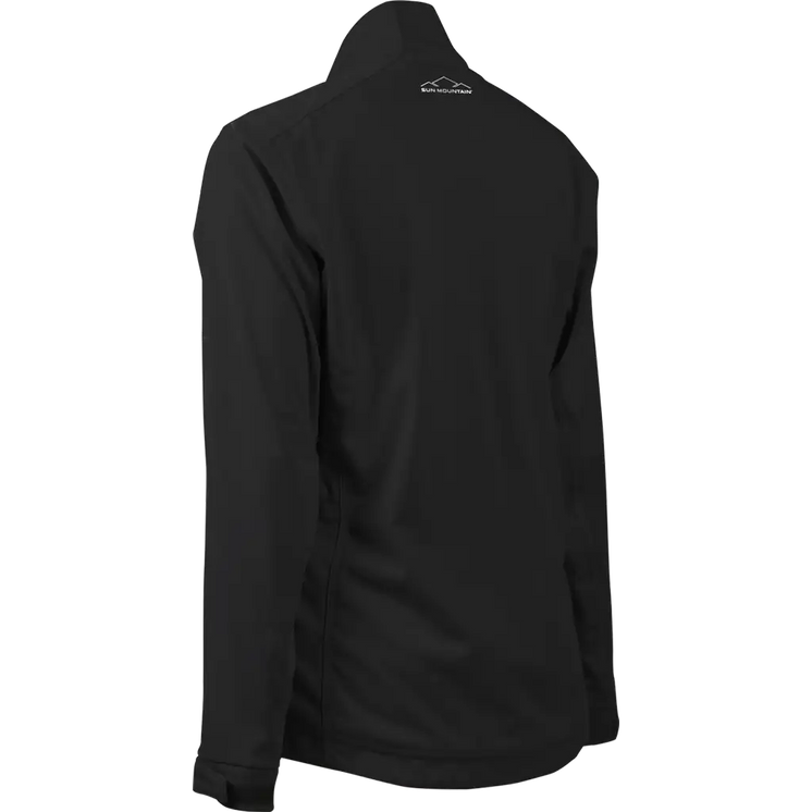 Sun Mountain Women's Rainflex Elite Golf Jacket - Black