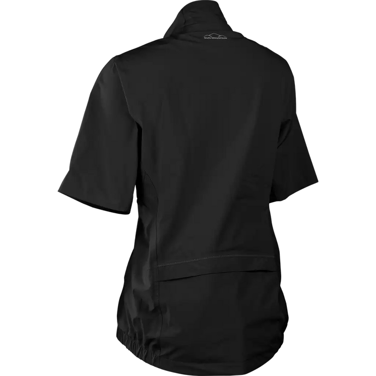 Sun Mountain Women's Monsoon Ss Golf Jacket - Black