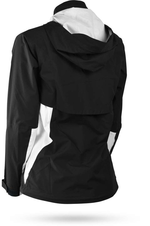 Sun Mountain Women's Stratus Golf Jacket - Black-White