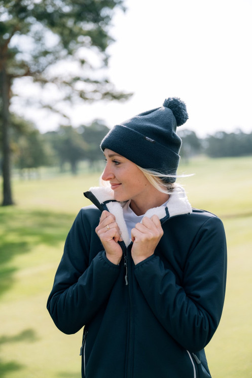 Abacus Muirfield Warm Softshell Women's Golf Jacket -  Navy