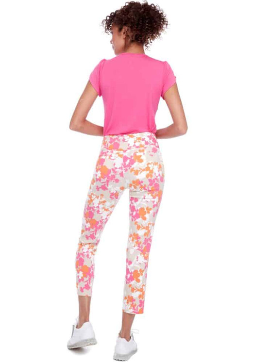 Swing Control Vented Techno Ankle Pant - Coral Azalea