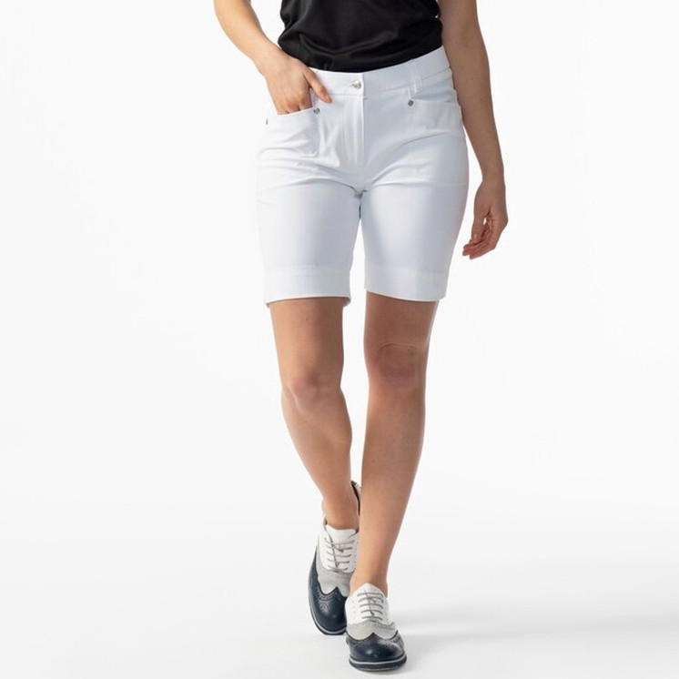 Daily Sports Lyric Women's Shorts 19"- White