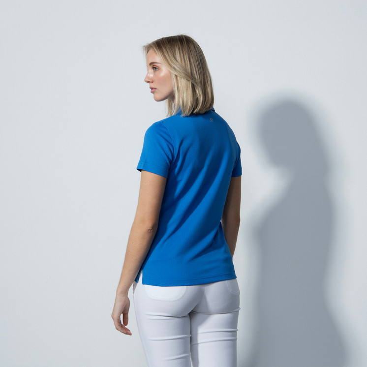 Daily Sports Peoria Short Sleeve Polo Shirt - Cosmic Blue 