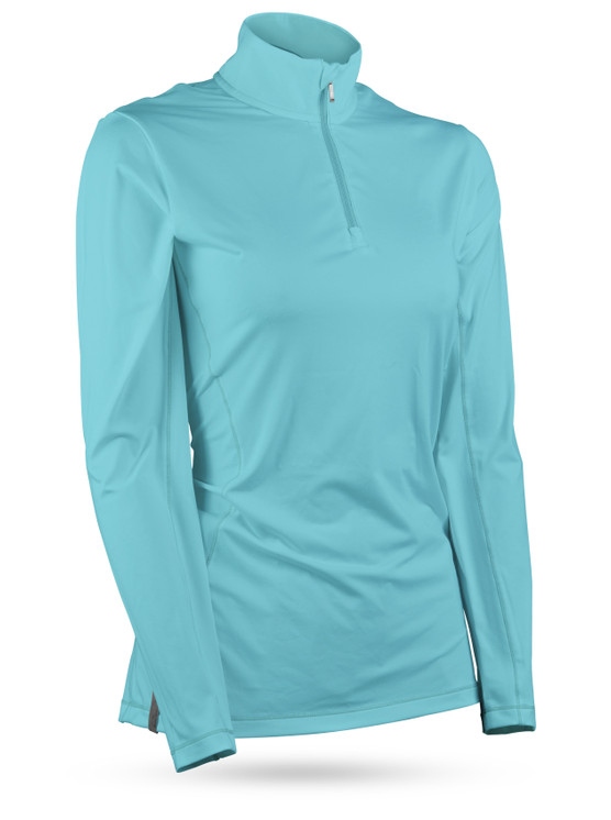 Sun Mountain Second Layer Women's Golf Pullover - Bahama