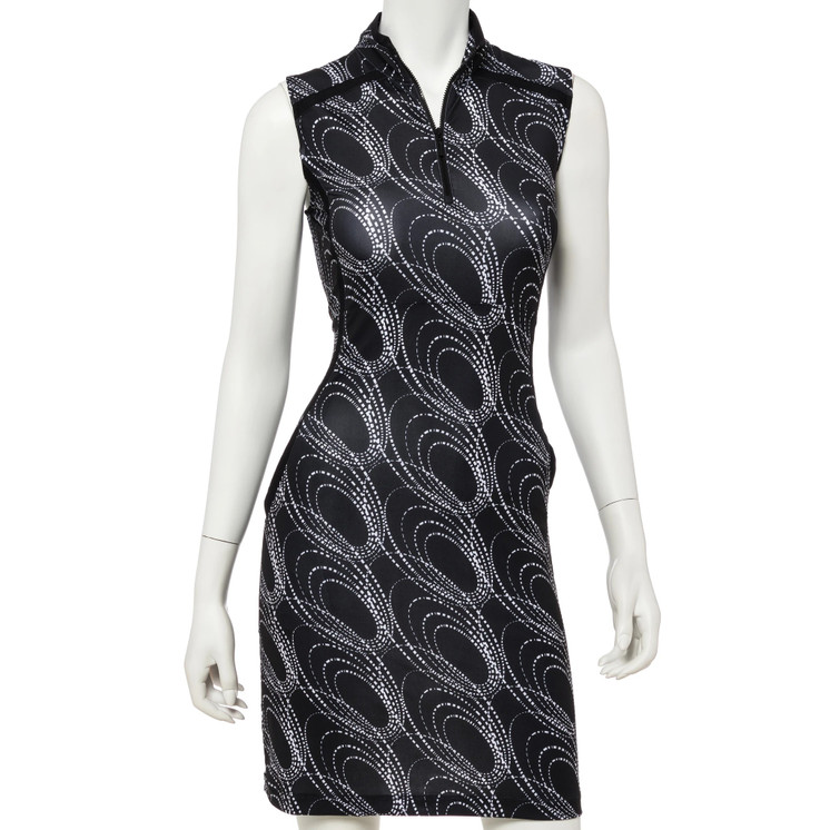 EP Pro Dash Dot Print Golf Dress