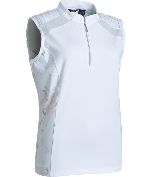 Abacus Sportswear Lisa Sleeveless Women's Golf Polo - Flower