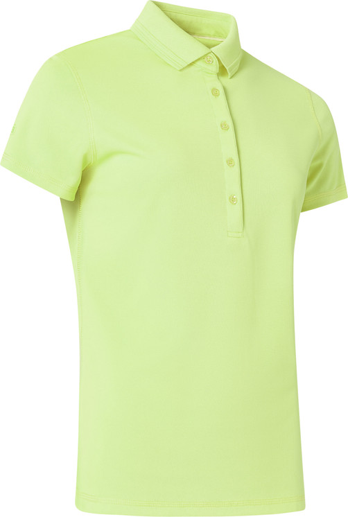 Abacus Sportswear Clark Short Sleeve Women's Golf Polo - Lime