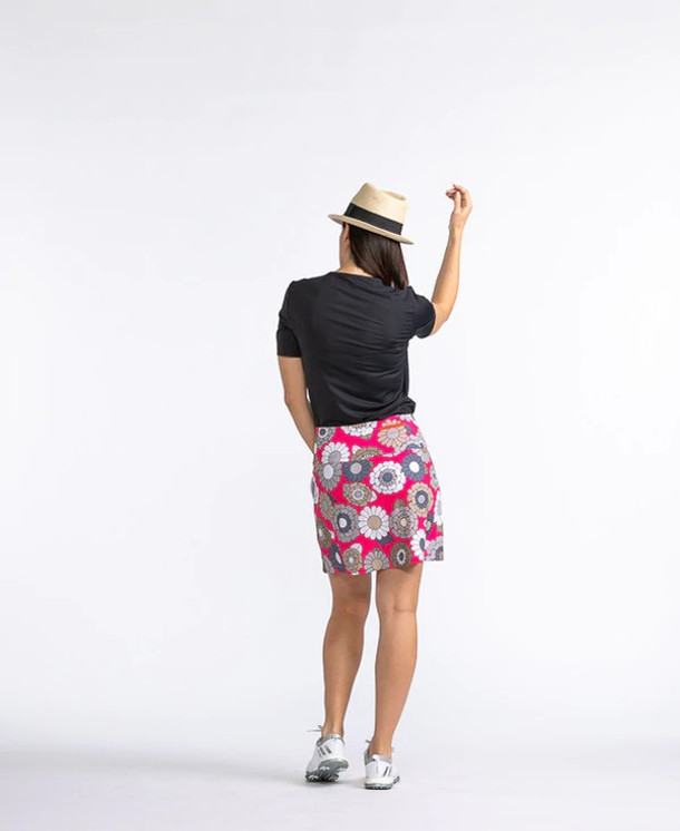 Kinona Sport Modern Moves Women's Golf Skirt - Flower Power