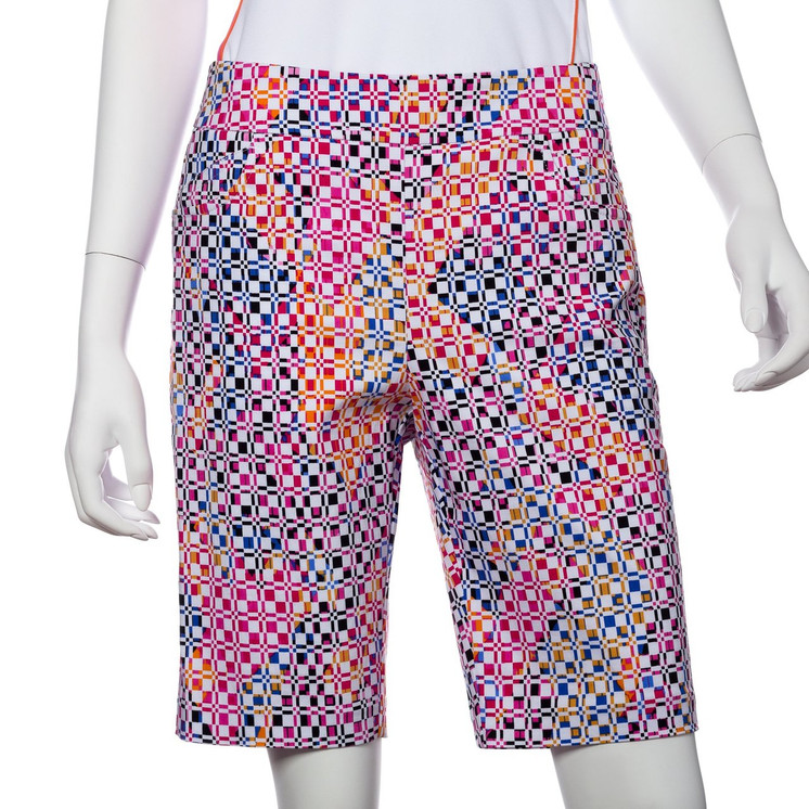 EP Pro NY Broken Tile Print Compression Women's Golf Short