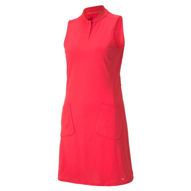 Puma Women's Farley Golf Dress -Teaberry - FINAL SALE