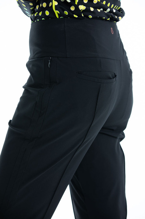 Kinona Tailored Track Golf Pants - Black - FINAL SALE