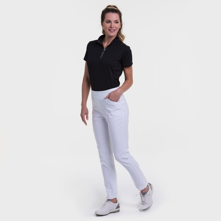 EP Pro NY Bi Stretch Slim Ankle Women's Golf Pant - White