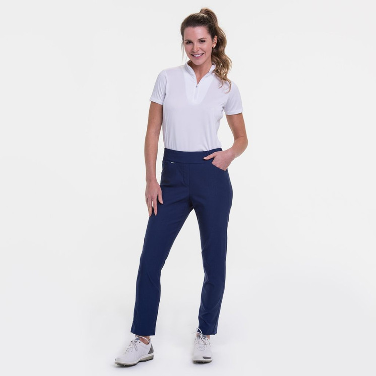 EP Pro NY Bi Stretch Slim Ankle Women's Golf Pant - Inky