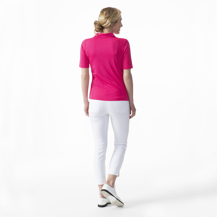 Daily Sports Macy Half Sleeve Polo Shirt - Dahlia Pink