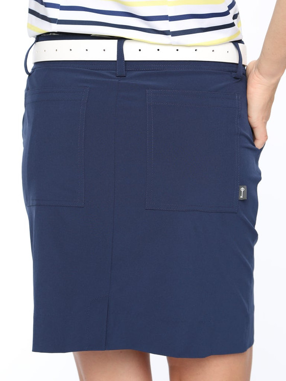 Belyn Key Bk Women's Golf Skort- Ink