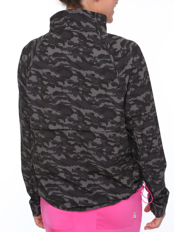 Belyn Key Nottingham Women's Golf Jacket - Camo