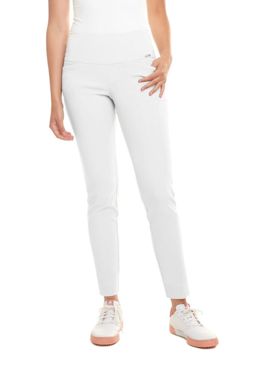 Swing Control Master Core Slim Women's Golf Pants - White