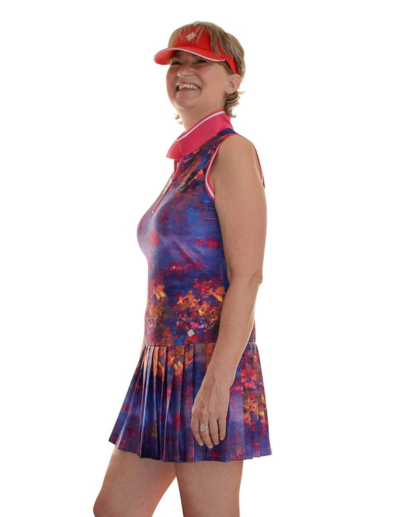 Famara Golf Dress - Flamenco