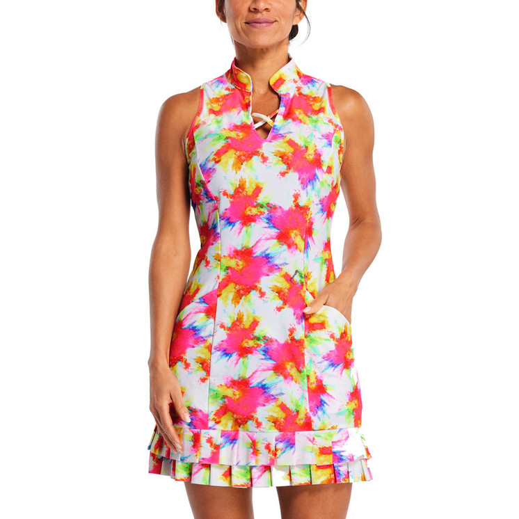 TZU TZU Tango Women's Golf Dress - Splash