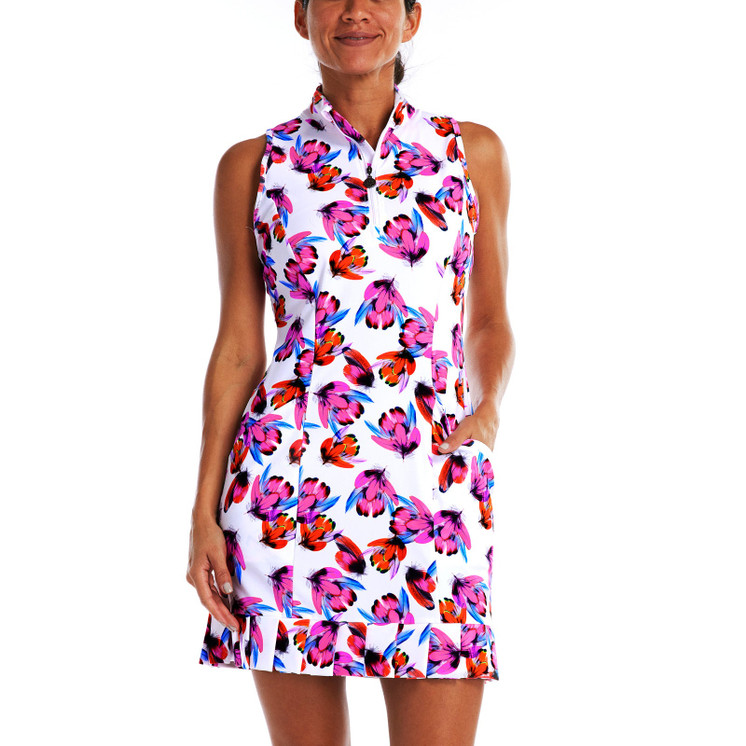 TZU TZU Shiloh Women's Golf Dress - Flutter