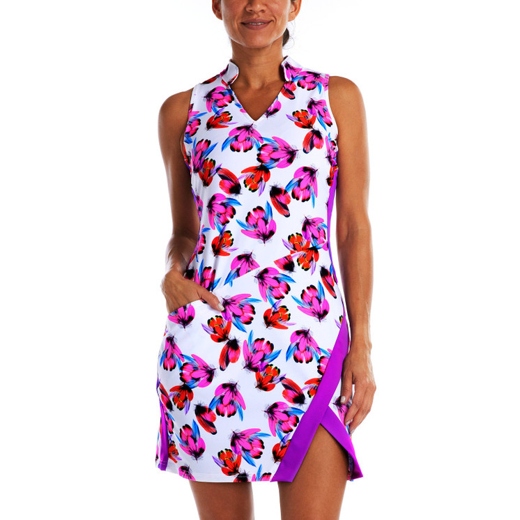 TZU TZU Kaia Women's Golf Dress - Flutter