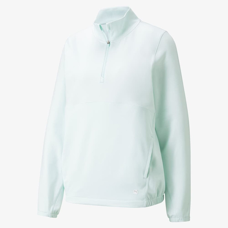 Puma Cloudspun Women's Golf 1/4 Zip - Soothing Sea