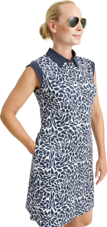 Abacus Sportswear Lily Women's Golf  Dress - leaf