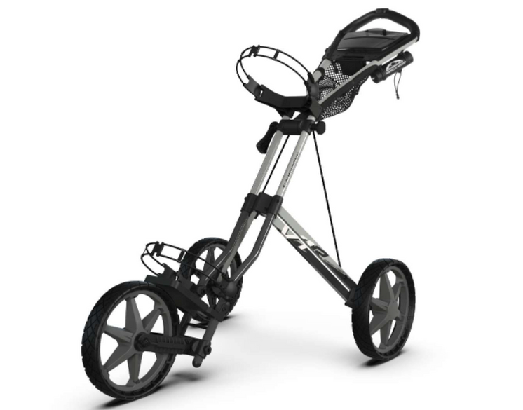 Sun Mountain Speed Cart V1r Push Cart - Steel Platinum