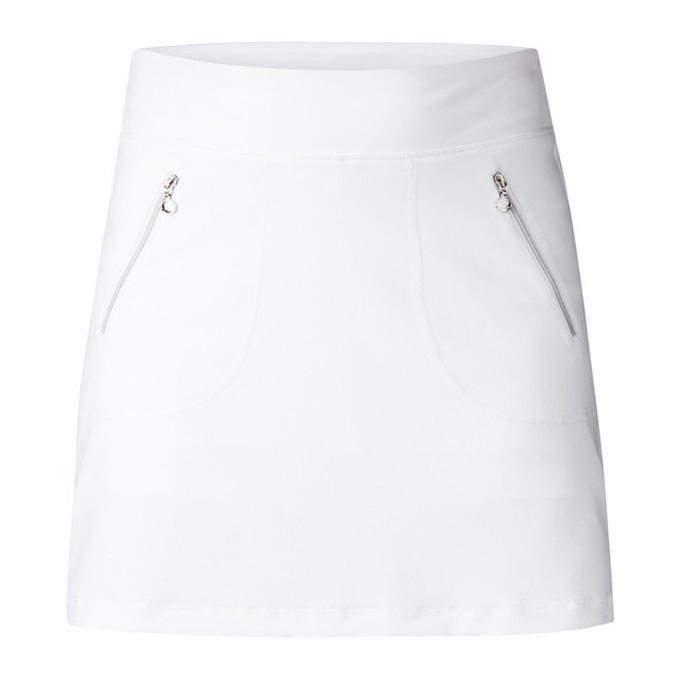 Daily Sports Madge 18" Women's Golf Skirt - White 