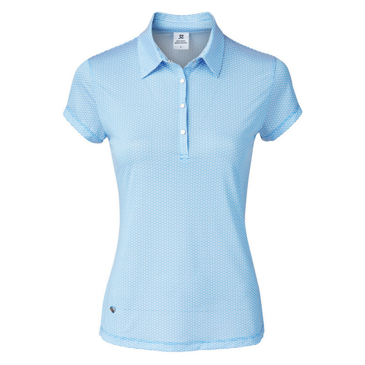 Daily Sports Carmela Short Sleeve Polo Women's Golf Shirt - Pacific Blue