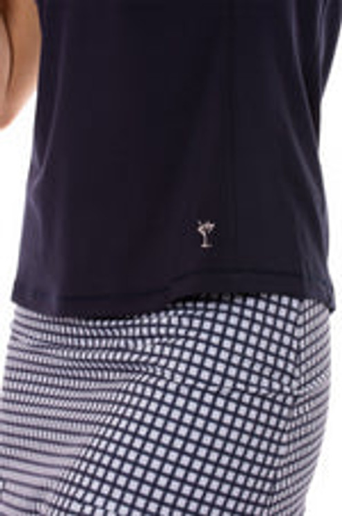 Golftini Sleeveless Fabulous Women's Polo - Navy
